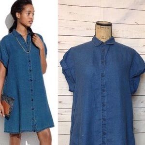 Madewell Chambray Shirt Dress
